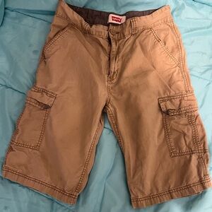 Levi's Men's Brown Cargo Shorts